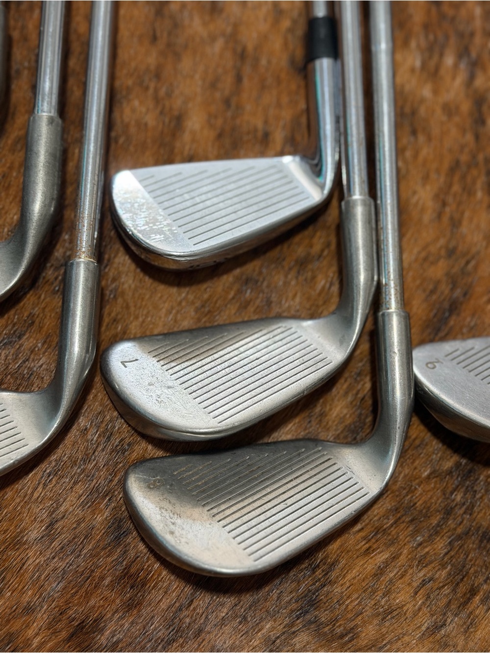 ⛳  PING EYE 2 BLACK DOT 3-9  MATCHING SERIAL #s 7 clubs RH 6iron Is Cobra READ - Picture 4 of 16